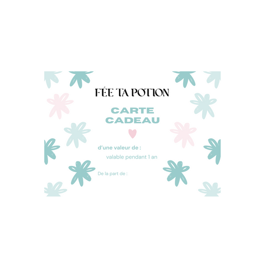 Carte-cadeau Fée Ta Potion
